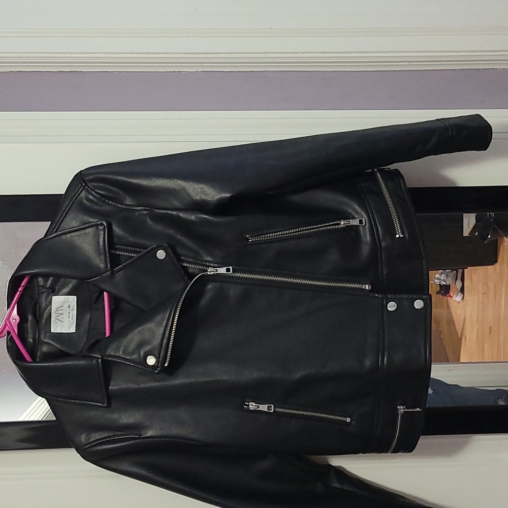 ZARA leather jacket
